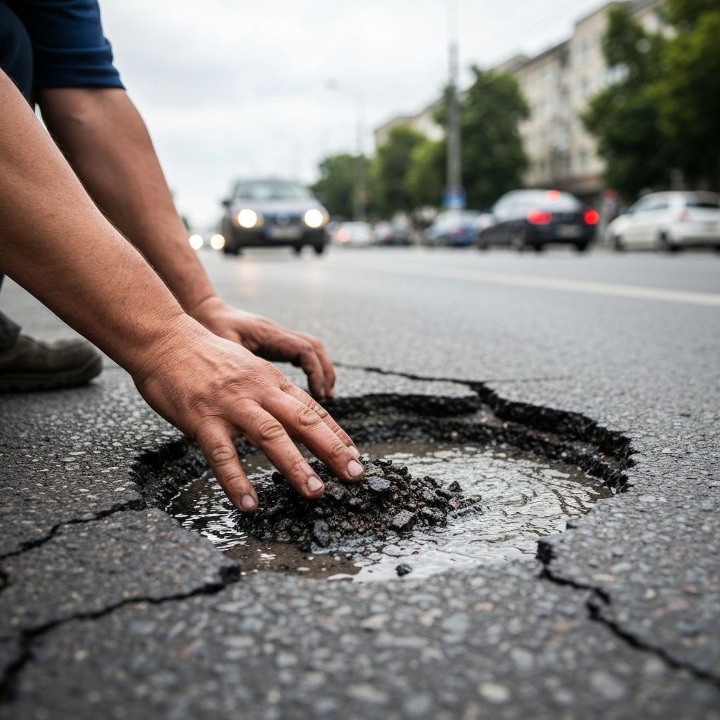 Clear debris & water